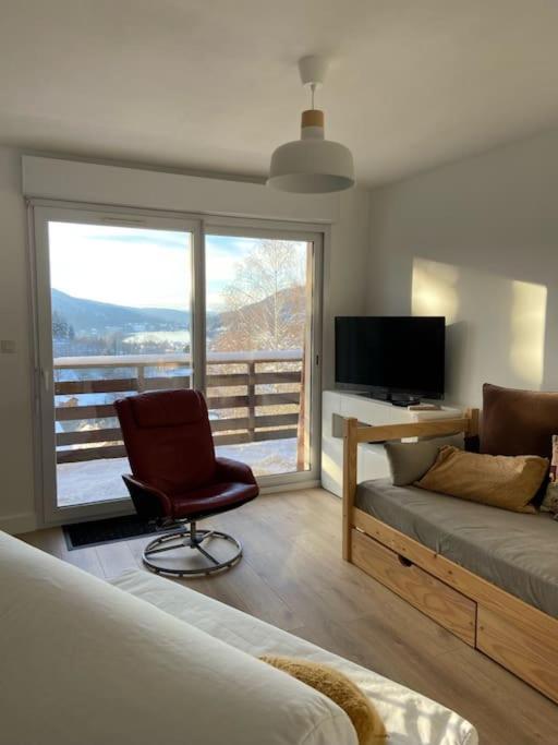 F3 Superbe Vue Lac, Grand Balcon, Ambiance Nature ジェラールメ エクステリア 写真